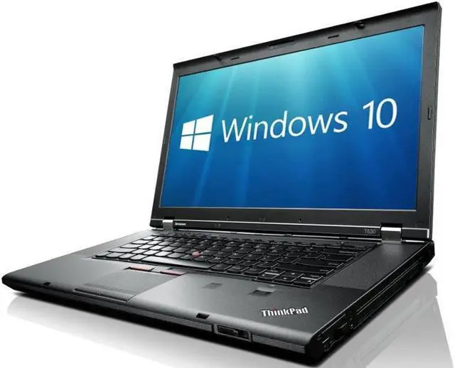 Main image of Lenovo T530 THINKPAD - i5 (2.6GHz to 3.3GHz Turbo) - 8GB Memory 256GB SSD - 15.6" LCD HD - Windows 10 Pro 64 - Webcam