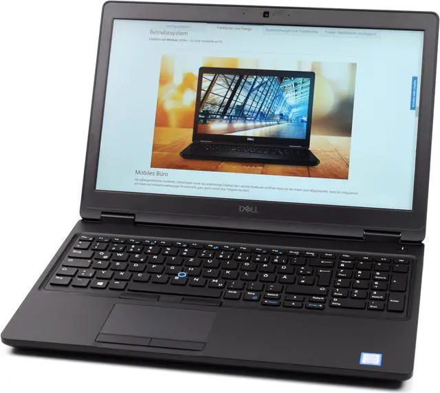 Main image of DELL Latitude 5590 Intel Core i5 8th Gen 8250U (1.60GHz) 16GB Memory 512 GB PCIe SSD Intel UHD Graphics 620 15.6" FHD 1920X1980 Screen Windows 10 Pro 64-bit  Webcam  Bluetooth Backlit keyboard