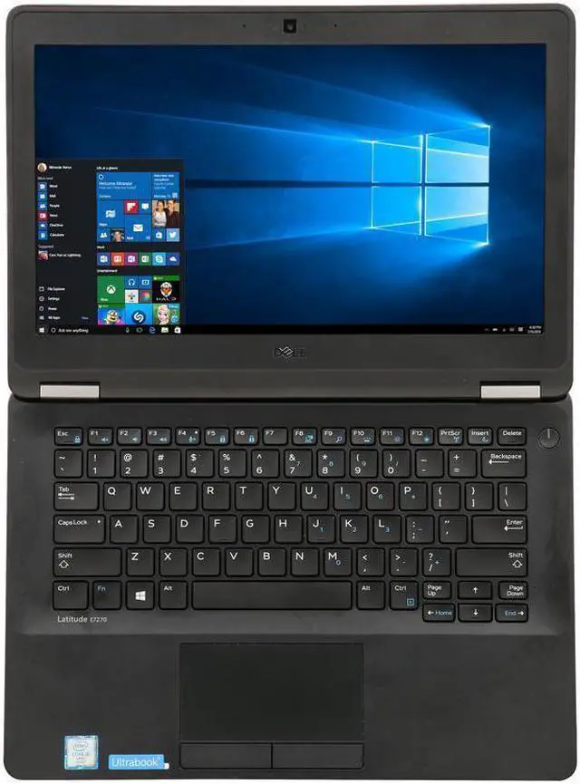 Alt view image 3 of 10 - DELL Laptop Latitude E7270 Intel Core i5 6th Gen 6300U (2.40 GHz) 16GB Memory 256 GB SSD 12.5" HD Screen  Windows 10 Pro 64-bit