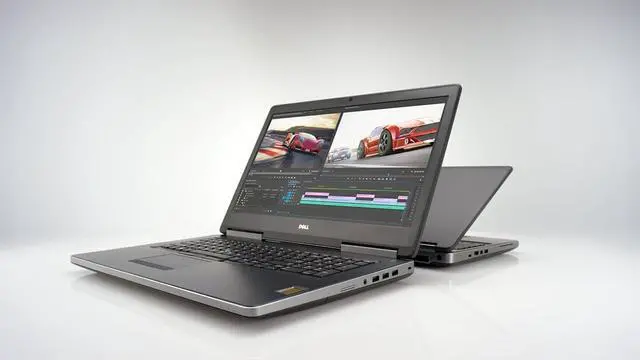 Alt view image 2 of 4 - Dell Precision 7520 Mobile 15.6" Workstation, Core i7-6820HQ Quad Core 2.7GHz, 16GB DDR4, 256GB M.2 SSD, FullHD 1080p Display, NVIDIA Quadro M1200,4GB, Thunderbolt 3, Webcam, Win 10 Pro
