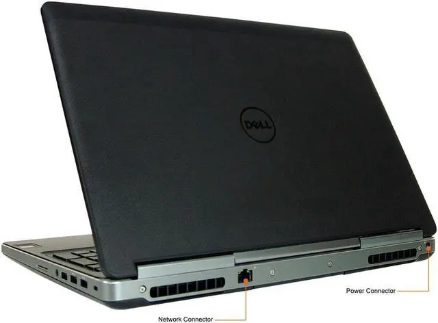 Alt view image 2 of 6 - Dell Precision 7510 15.6" FHD i7-6820HQ 2.7GHz Quad Core 16GB 256gb SSD NVIDIA M1000 Graphics Webcam 15.6" FHD Screen 1920x1080 Windows 10 Pro - Great Workstation for Gaming