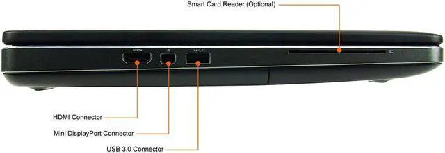 Alt view image 3 of 6 - Dell Precision 7510 15.6" FHD i7-6820HQ 2.7GHz Quad Core 32GB 1TB SSD AMD RADEON R9 375 2GB Graphics Card Webcam 15.6" FHD Screen 1920x1080 - Win10 Pro - Gaming Workstation!