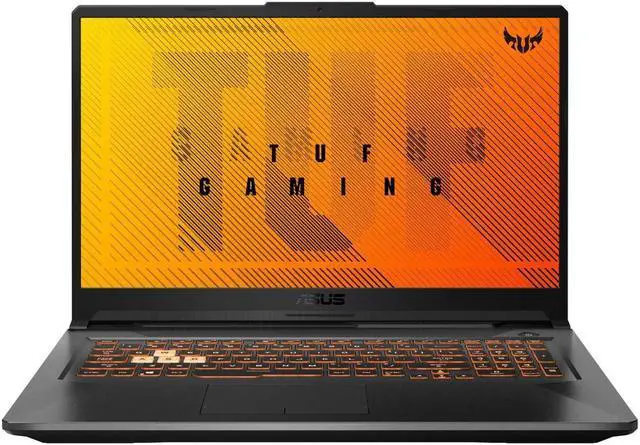 Main image of 2023 Asus TUF A17 FA706IH 17.3" FHD IPS 144Hz Premium Gaming Laptop, AMD 6-Core Ryzen 5 4600H upto 4.0GHz, 32GB RAM, 1TB PCIe SSD, NVIDIA GeForce GTX 1650, RGB Keyboard, Windows 11 Pro, Black
