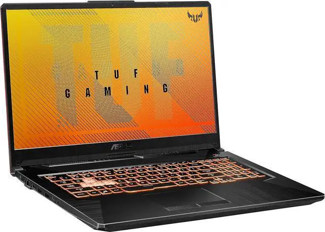 Alt view image 6 of 6 - 2023 Asus TUF A17 FA706IH 17.3" FHD IPS 144Hz Premium Gaming Laptop, AMD 6-Core Ryzen 5 4600H upto 4.0GHz, 32GB RAM, 1TB PCIe SSD, NVIDIA GeForce GTX 1650, RGB Keyboard, Windows 11 Pro, Black