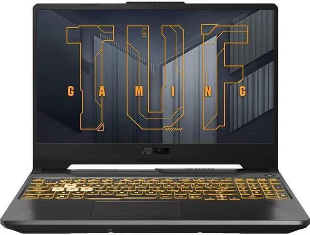Main image of TUF Gaming F15 FX506 15.6" Gaming Notebook - Full HD - 1920 x 1080 - Intel Core i5 11th Gen i5-11400H Hexa-core (6 Core) 2.70 GHz - 8 GB Total RAM - 512 GB SSD - RTX 2050 Graphite Black - Int