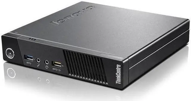 Alt view image 2 of 3 - Lenovo ThinkCentre M93P Tiny Desktop Intel i5-4570T  2.9GHz  16GB  256gb SSD NO OPTICAL DRIVE Windows 10 Professional 64 Bit  Desktop Computer