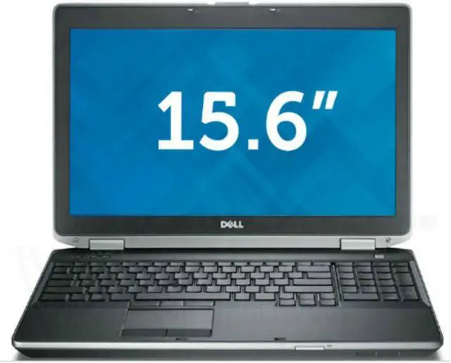 Main image of Dell Latitude E6520 2nd Gen i5 2.5GHz - 8gb RAM - 120GB SSD- 15.6" LCD Screen - Windows 10 Pro 64