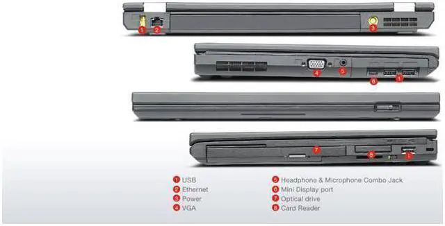 Alt view image 2 of 3 - Lenovo Thinkpad T430 - i7-3520M 2.9GHz - 8GB Memory - 256 GB SSD - 14" HD Windows 10 Pro 64 - 1 YEAR WARRANTY  (Grade B)