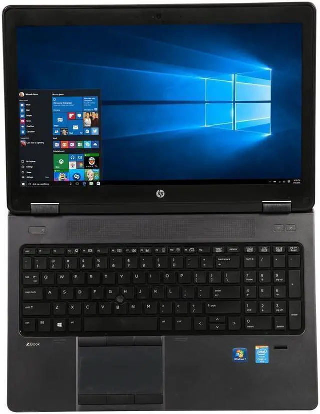 Alt view image 4 of 7 - HP ZBook 15 G2  Mobile Workstation Intel Core i7 QUAD CORE 4th Gen 4810MQ (2.80 GHz) 32GB Memory 256 GB SSD 15.6" FHD 1920X1080 RES   Windows 10 Pro 64-Bit