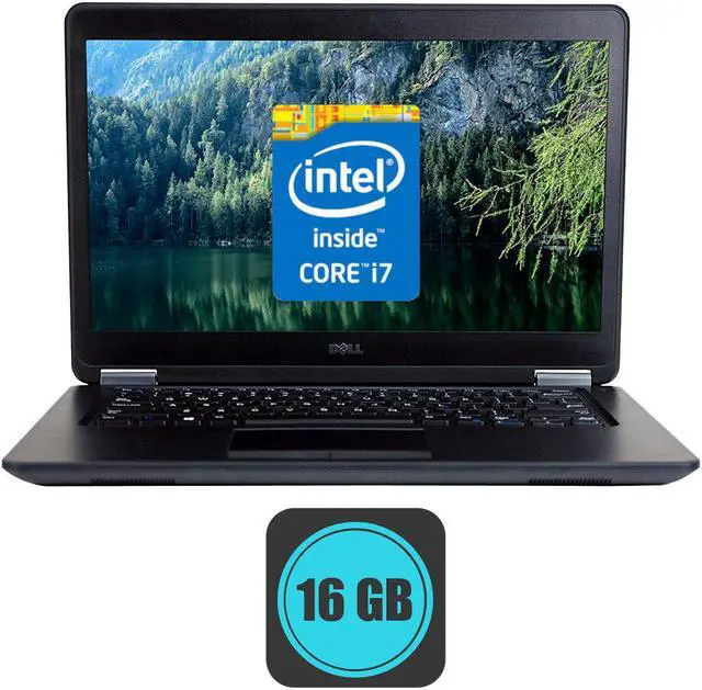 Main image of Dell Latitude E7450  Intel Core i7-5600U  2.6GHz 16GB  256GB SSD 14" HD - Windows 10 Pro