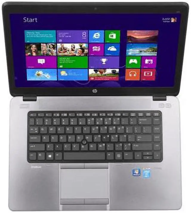 Alt view image 5 of 6 - HP Elitebook 850 G1 15.6" HD -Core i5 (4300U) 1.9GHz Dual Core CPU - 512GB SSD - 16GB RAM - WiFi - Webcam - Windows 10 Pro