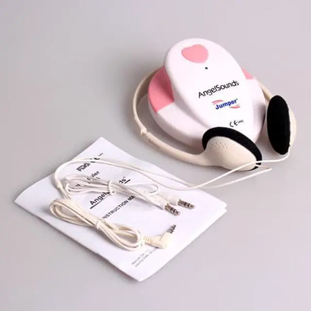 Alt view image 6 of 7 - Brand New Angelsounds jumper Fetal Doppler Baby Heart Monitor JPD-100S