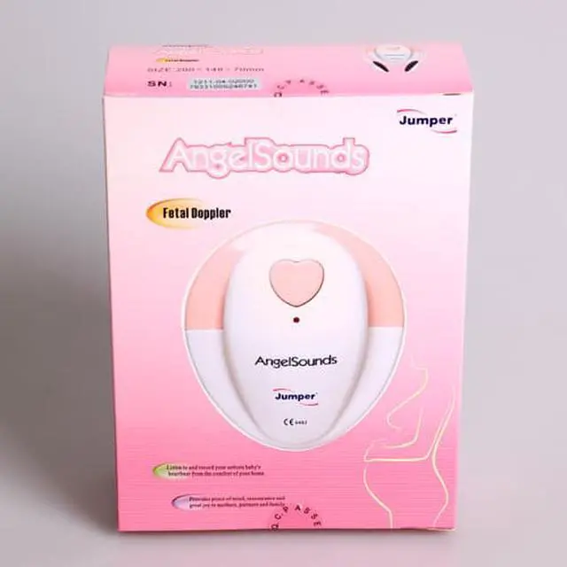 Alt view image 5 of 7 - Brand New Angelsounds jumper Fetal Doppler Baby Heart Monitor JPD-100S