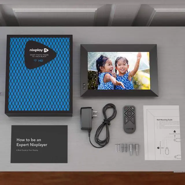 Alt view image 5 of 7 - Nixplay 10.1 inch Smart Digital Picture frame - Share Photos via Email or App