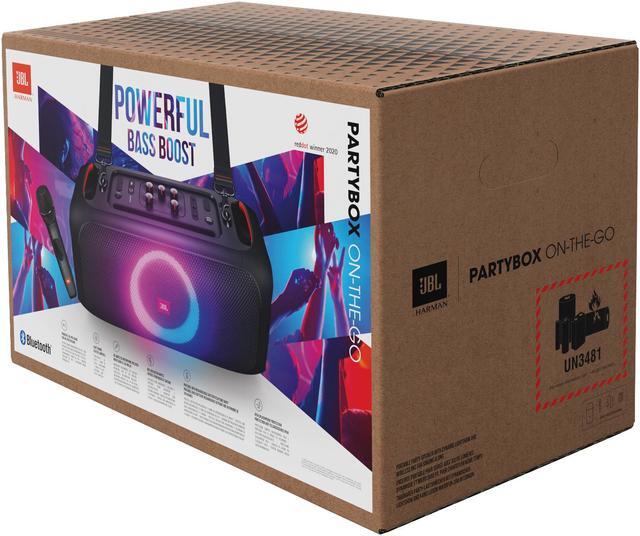 Alt view image 3 of 20 - JBL PartyBox On-the-Go JBLPARTYBOXGOBAM Home Audio Speaker Single