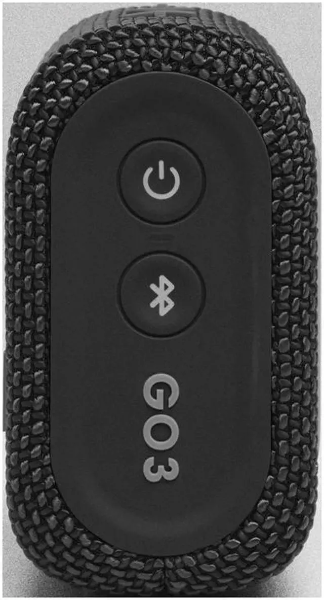 Alt view image 13 of 20 - JBL GO 3 Portable Bluetooth Waterproof Speaker (Black)