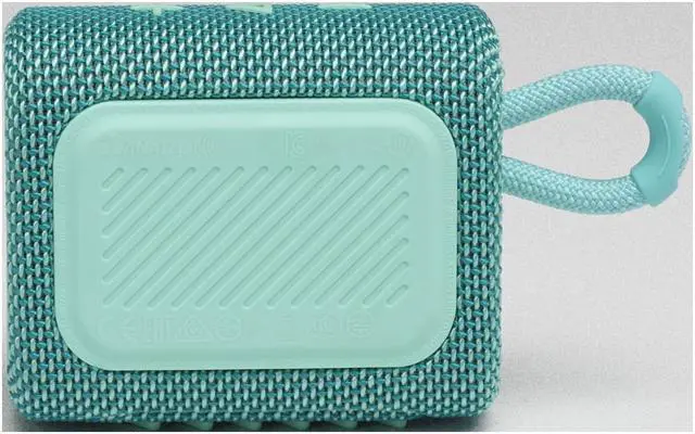 Alt view image 2 of 20 - JBL GO 3 Portable Waterproof Bluetooth Speaker, Teal