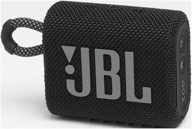 Alt view image 8 of 20 - JBL GO 3 Portable Bluetooth Waterproof Speaker (Black)