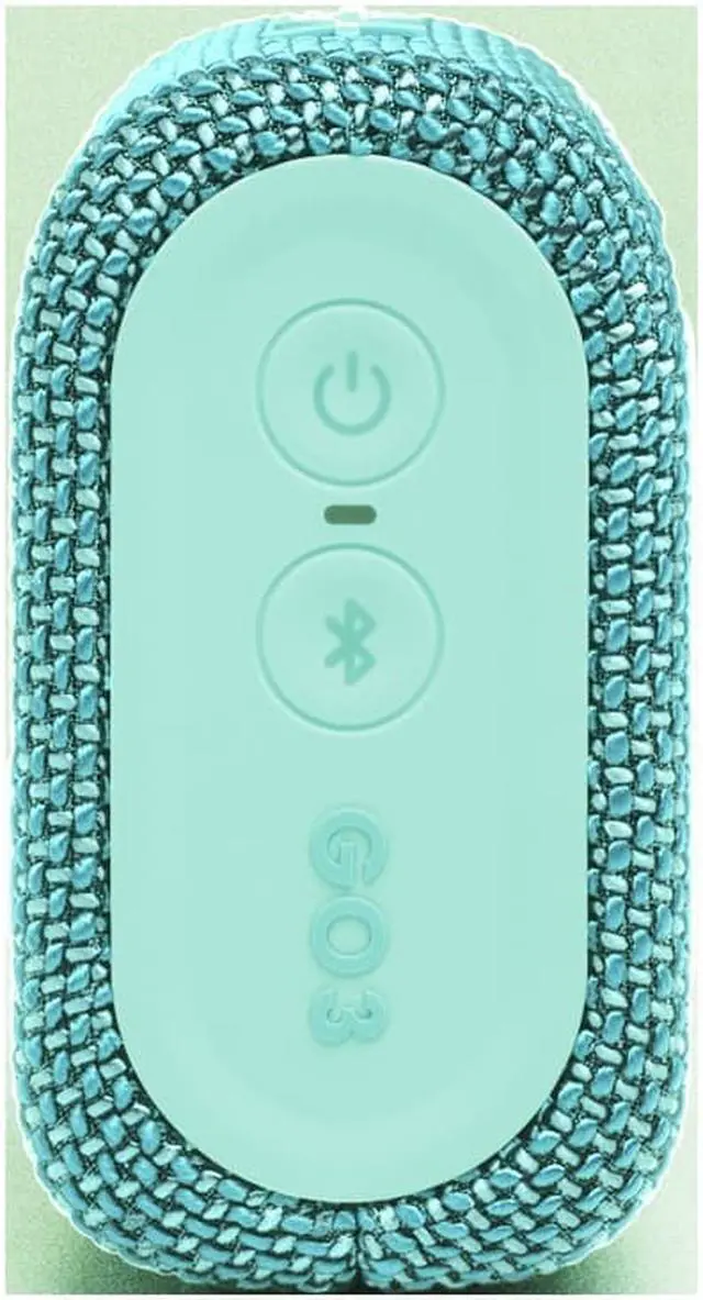 Alt view image 6 of 20 - JBL GO 3 Portable Waterproof Bluetooth Speaker, Teal