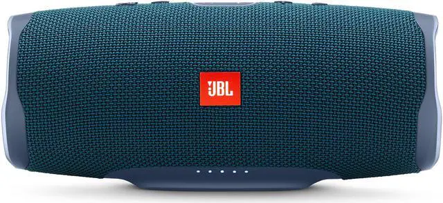 Alt view image 10 of 20 - JBL Charge 4 Portable Bluetooth Speaker (Blue)