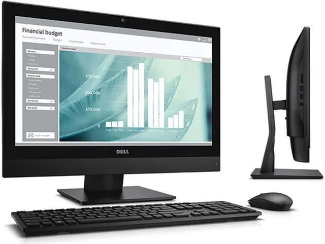 Alt view image 2 of 7 - Dell AIO Grade A OptiPlex 7440 24" FHD 1920x1080 All-In-One Computer - Intel Core i5-6500 Quad (upto 3.60GHz), 8GB DDR4, 256GB SSD, (802.11ac) + Bluetooth, Webcam, Windows 10 Pro, Keyboard & Mouse