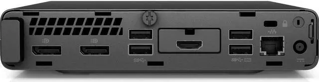 Alt view image 4 of 4 - HP Grade A ProDesk 600 G4 Mini Desktop PC - 8th gen Intel i5-8500T Hexa-Core (6 cores) Processor (upto 3.50GHz), 16GB DDR4 Memory, 512GB M.2 SSD, Windows 10 Professional, Keyboard & Mouse