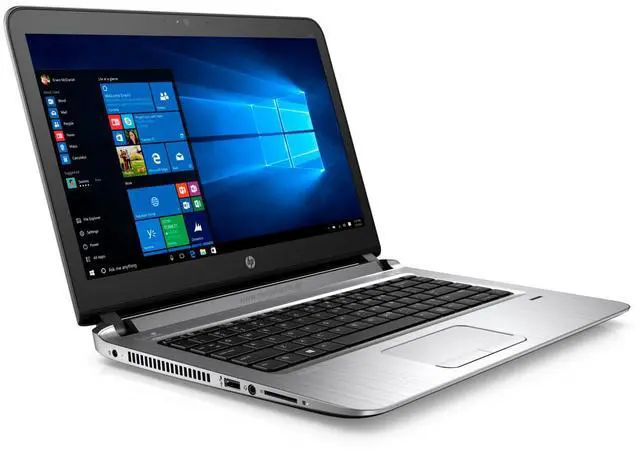 Alt view image 2 of 7 - HP Grade A ProBook 440 G3 14" Business Laptop - 6th Gen Intel Core i5-6200U (upto 2.80GHz) 8GB RAM 256GB SSD WebCam Windows 10 Pro