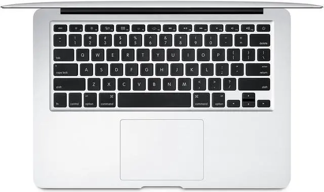 Alt view image 6 of 6 - Apple MacBook Air 13" A1466 MJVG2LL/A - Intel Core i5-5250U 1.6GHz, 8GB RAM, 128GB SSD, Silver, MacOS Catalina v10.15 (Grade C)