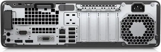 Alt view image 2 of 5 - HP Grade A EliteDesk 800 G3 SFF Desktop - 7th Gen Intel Quad-Core i5-7500 3.4GHz, 16GB DDR4 Memory, 256GB SSD, DVD-RW, Intel HD Graphics 630, Windows 10 Professional 64Bit, Keyboard & Mouse