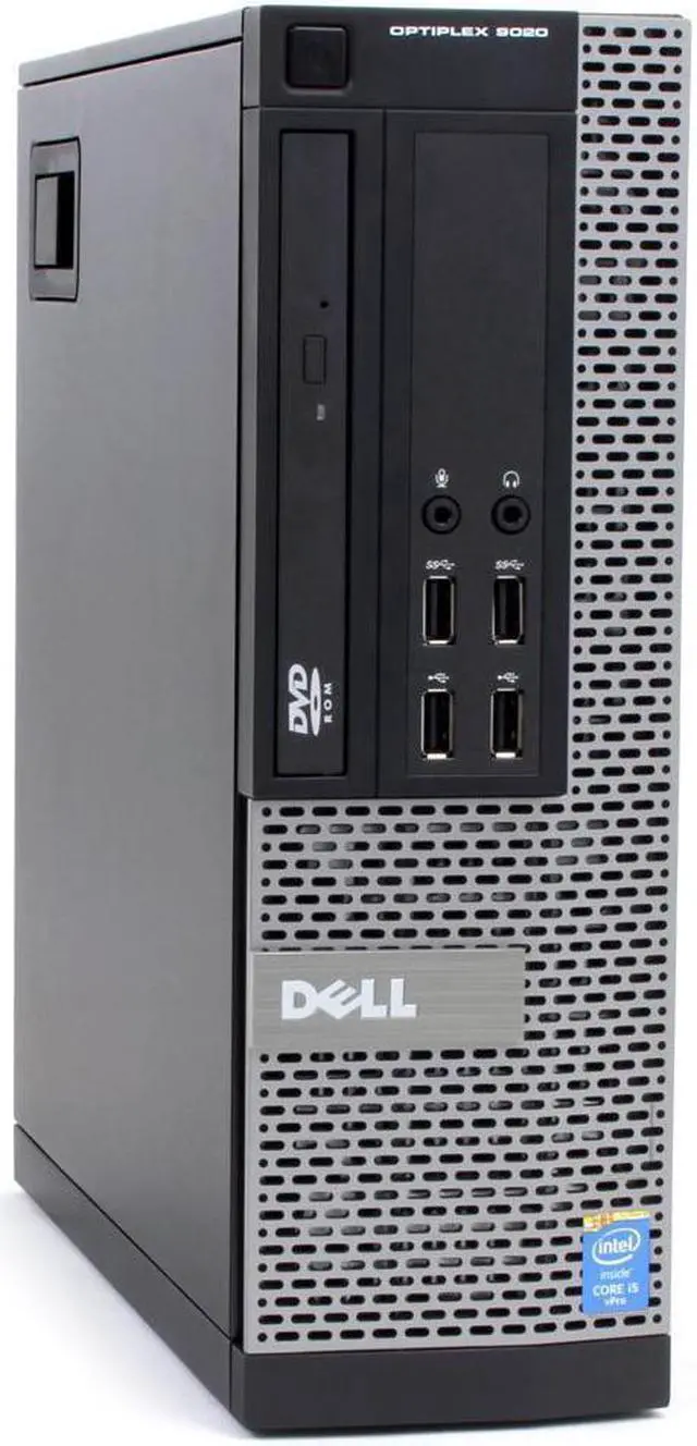 Alt view image 2 of 6 - DELL Grade A OptiPlex 9020 SFF Desktop Computer - 4th Gen Intel® Core™ i5-4570 3.20GHZ Quad CPU (turbo up to 3.60GHz), 16GB Ram, NEW 480GB SSD, DVDRW, Windows 10 Pro 64-Bit - Keyboard/Mouse