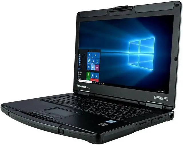 Alt view image 3 of 7 - Panasonic Grade A Toughbook CF-54 14" Display Laptop - 7th Gen Core i5-7300U Processor, 8GB RAM, 256GB SSD, Intel® HD Graphics 620, Windows 10 Professional