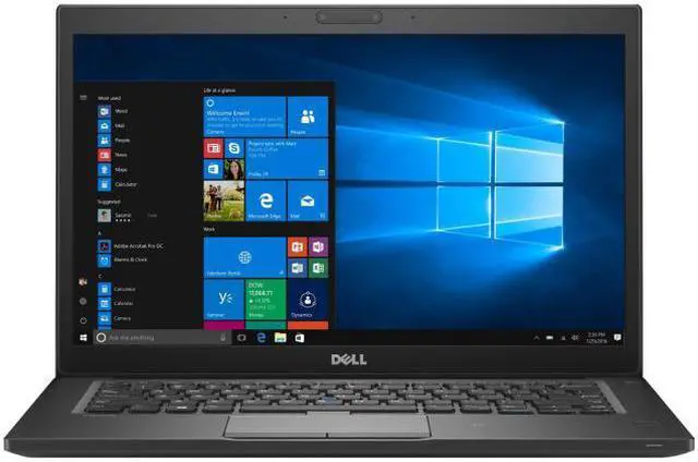 Alt view image 3 of 9 - Dell Latitude 7480 14" Business Laptop - 7th Gen Intel Core i5-7300U Processor (upto 3.50GHz), 16GB DDR4 Memory, 256GB SSD, Webcam, Wireless 802.11ac 2x2 + Bluetooth 4.2, Windows 10 Professional