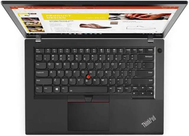 Alt view image 2 of 8 - Lenovo ThinkPad T470 Laptop: Core i5-6300U, 256GB SSD, 8GB RAM, 14" Windows 10 Pro