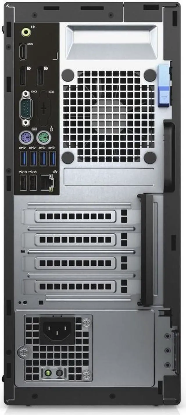 Alt view image 4 of 4 - Dell OptiPlex 5040 MT Computer - 6th Gen Intel Core i5-6500 3.20GHz Quad (upto 3.60GHz), 8GB RAM, 256GB SSD, DVDRW, HDMI, 2 DisplayPorts, 10 USB (6 USB 3.0), Windows 10 Pro, Keyboard & Mouse