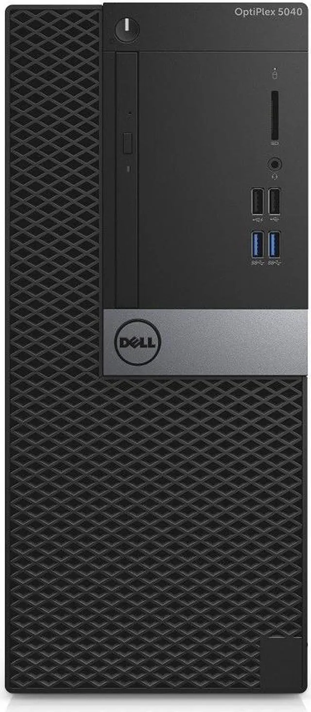 Alt view image 3 of 4 - Dell OptiPlex 5040 MT Computer - 6th Gen Intel Core i5-6500 3.20GHz Quad (upto 3.60GHz), 8GB RAM, 256GB SSD, DVDRW, HDMI, 2 DisplayPorts, 10 USB (6 USB 3.0), Windows 10 Pro, Keyboard & Mouse