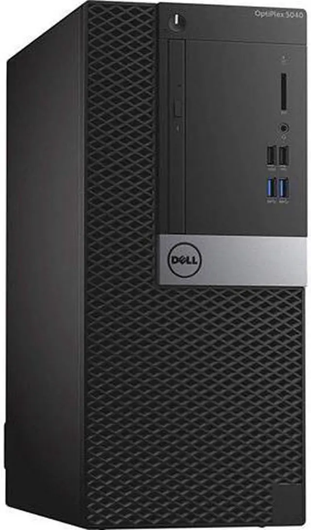 Main image of Dell OptiPlex 5040 MT Computer - 6th Gen Intel Core i5-6500 3.20GHz Quad (upto 3.60GHz), 16GB RAM, 512GB SSD, HDMI, 2 DisplayPorts, 10 USB (6 USB 3.0), Windows 10 Pro, Keyboard & Mouse