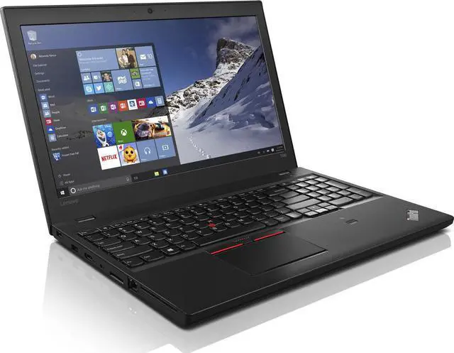 Alt view image 2 of 7 - Lenovo Grade A ThinkPad T560 FHD 1920x1080 Ultrabook Laptop - Intel Core i5-6200U (upto 2.80GHz), 8GB DDR3L RAM, 256GB SSD, Windows 10 Pro x64