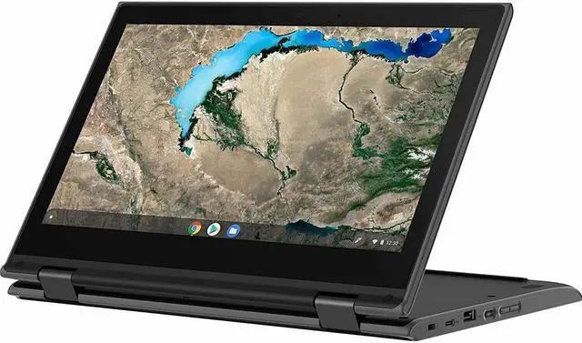 Alt view image 6 of 7 - Lenovo 300e 11.6" 2-in-1 TouchScreen Chromebook - MediaTek MT8173c Quad-Core 2.10GHz - 4GB RAM - 32GB SSD - WebCam - WiFi+BT - Chrome OS