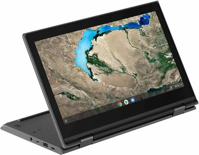 Main image of Lenovo 300e 11.6" 2-in-1 TouchScreen Chromebook - MediaTek MT8173c Quad-Core 2.10GHz - 4GB RAM - 32GB SSD - WebCam - WiFi+BT - Chrome OS