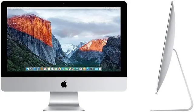 Alt view image 6 of 6 - Apple iMac (Retina 4K) 21.5-inch (Mid 2017) Desktop Computer 3.0GHZ Quad Core i5 MNDY2LL/A 16GB RAM 1TB HDD 4096x2304 Display MacOS 11 Big Sur Apple USB Keyboard & Mouse