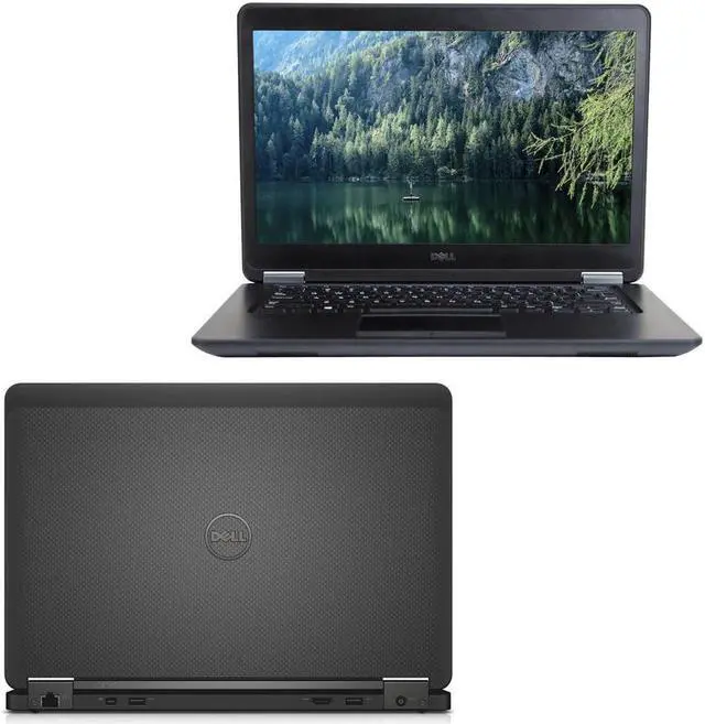Alt view image 4 of 7 - Dell Latitude E7450, 14" HD Laptop, Intel Core i7-5600U @ 2.60 GHz, 8GB DDR3, 256GB SSD, WiFi+Bluetooth, Webcam, Microsoft Windows 10 Pro 64-bit