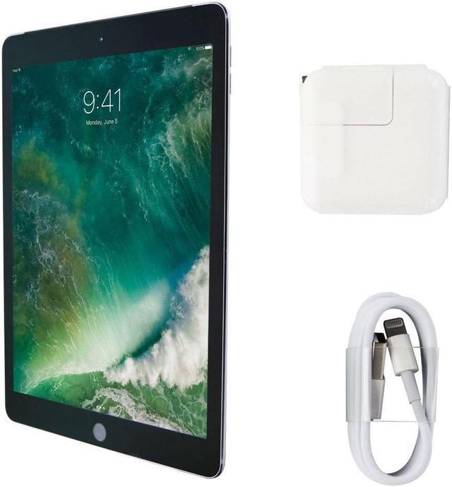 Alt view image 3 of 6 - Apple Grade C iPad 9.7" 5th Gen 32GB MP2F2LL/A A1822 (Wi-Fi) Black/Space Gray