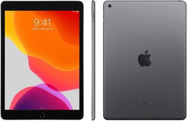 Alt view image 7 of 7 - Apple iPad (7th Generation) MW742LL/A 32GB Flash Storage 10.2" 2160 x 1620 Tablet PC (Wi-Fi Only) Space Gray