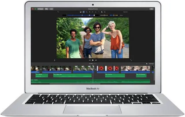 Main image of Apple C Grade Macbook Air 13.3-inch (Glossy) 1.8GHZ Dual Core i5 (Late 2017) MQD32LL/A 256GB SSD 8GB Memory 1440 x 900 Display Mac OS Big Sur Power Adapter Included