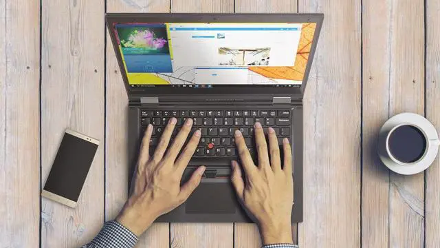 Alt view image 6 of 7 - Lenovo ThinkPad YOGA 370 Convertible 2-in-1 Laptop with Stylus - Intel Core i5 7th Gen 7200U 2.50GHz, 16GB DDR4, 256GB SSD, Intel HD Graphics 620, 13.3" Touchscreen 1920 x 1080, Windows 10 Pro 64-bit