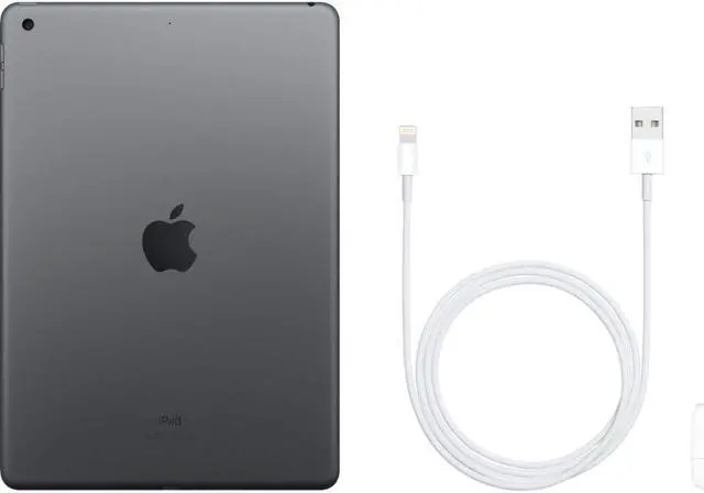 Alt view image 6 of 7 - Apple iPad (7th Generation) MW742LL/A Apple A10 Fusion 32GB Flash Storage 10.2" 2160 x 1620 Tablet PC (Wi-Fi Only) Space Gray