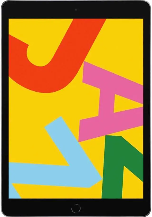 Alt view image 2 of 7 - Apple iPad (7th Generation) MW742LL/A Apple A10 Fusion 32GB Flash Storage 10.2" 2160 x 1620 Tablet PC (Wi-Fi Only) Space Gray