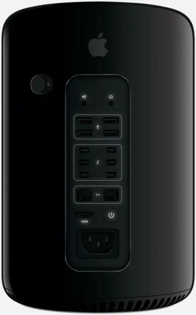 Alt view image 2 of 7 - Apple B Grade Mac Pro "Six Core" 3.5 (Late 2013) 32GB RAM 512GB SSD Dual AMD FirePro D500 3GB Graphics MD878LL/A A1481 MacOS 11 Big Sur