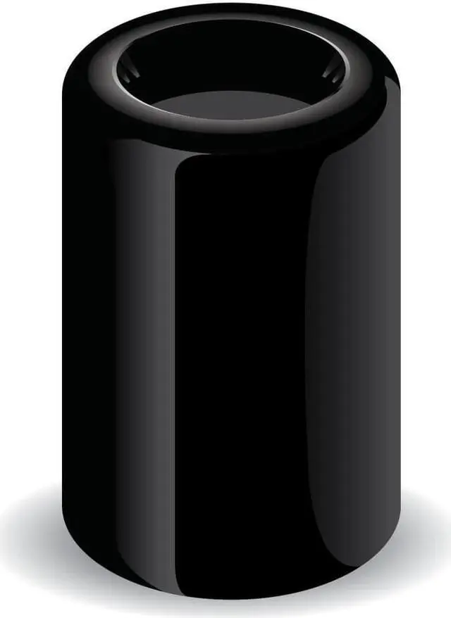 Main image of Apple B Grade Mac Pro "Six Core" 3.5 (Late 2013) 32GB RAM 512GB SSD Dual AMD FirePro D500 3GB Graphics MD878LL/A A1481 MacOS 11 Big Sur