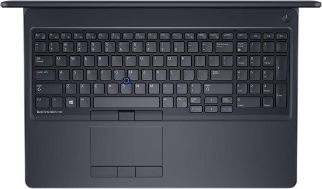 Alt view image 7 of 7 - Dell Precision 7520 15.6" Laptop, Intel Core i5-7300HQ Quad Core upto 3.50GHz, 16GB DDR4, 256GB SSD, FullHD 1080p Display, NVIDIA Quadro M1200 4GB, Thunderbolt 3, Windows 10 Pro